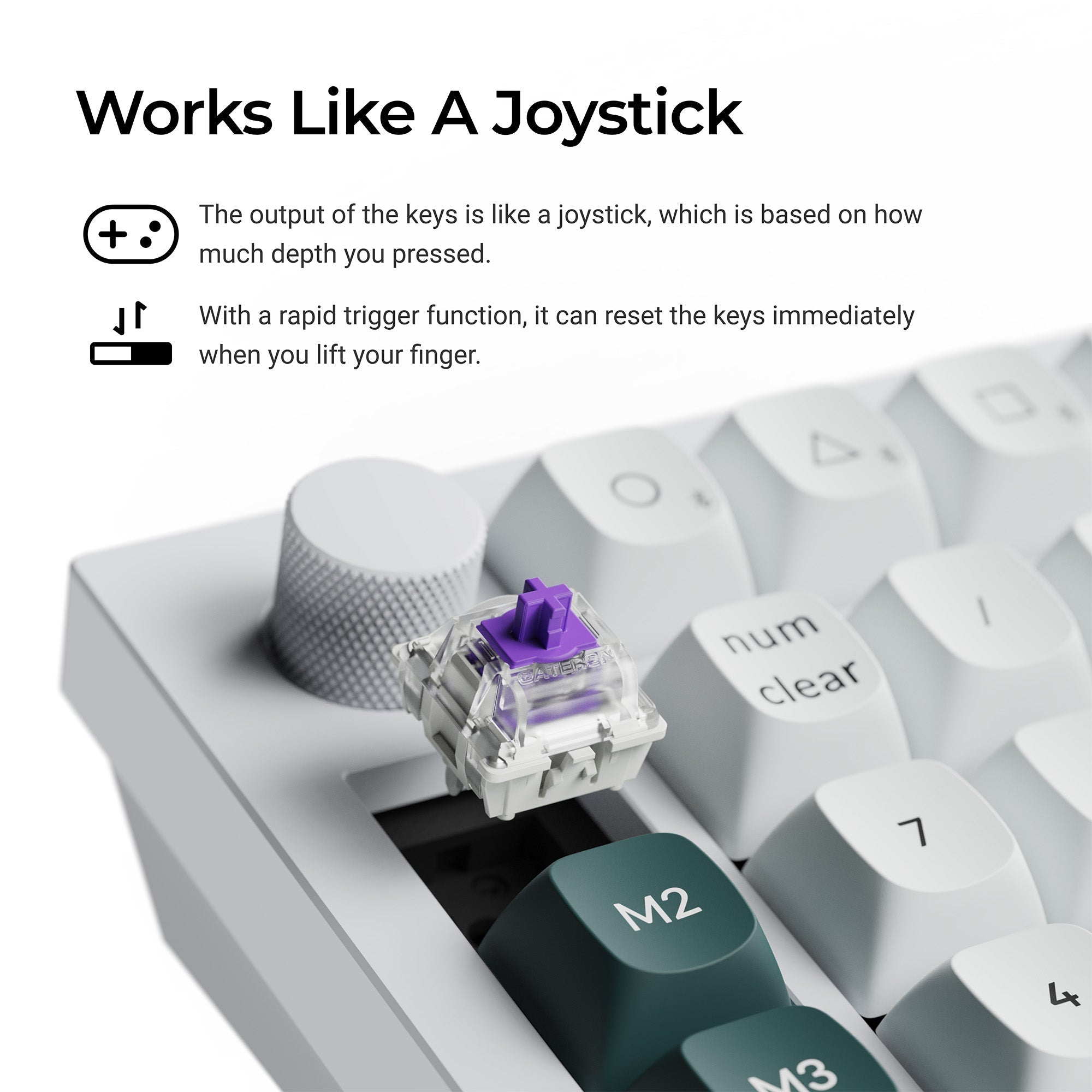 Keychron Q0 HE QMK Wireless Custom Number Pad
