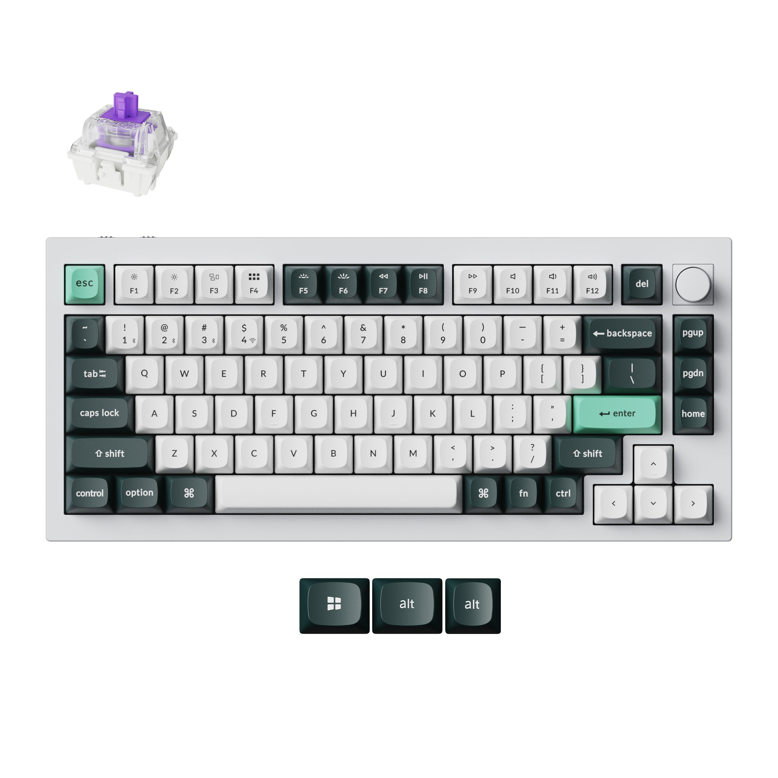 Keychron Q1 HE QMK Wireless Custom Keyboard