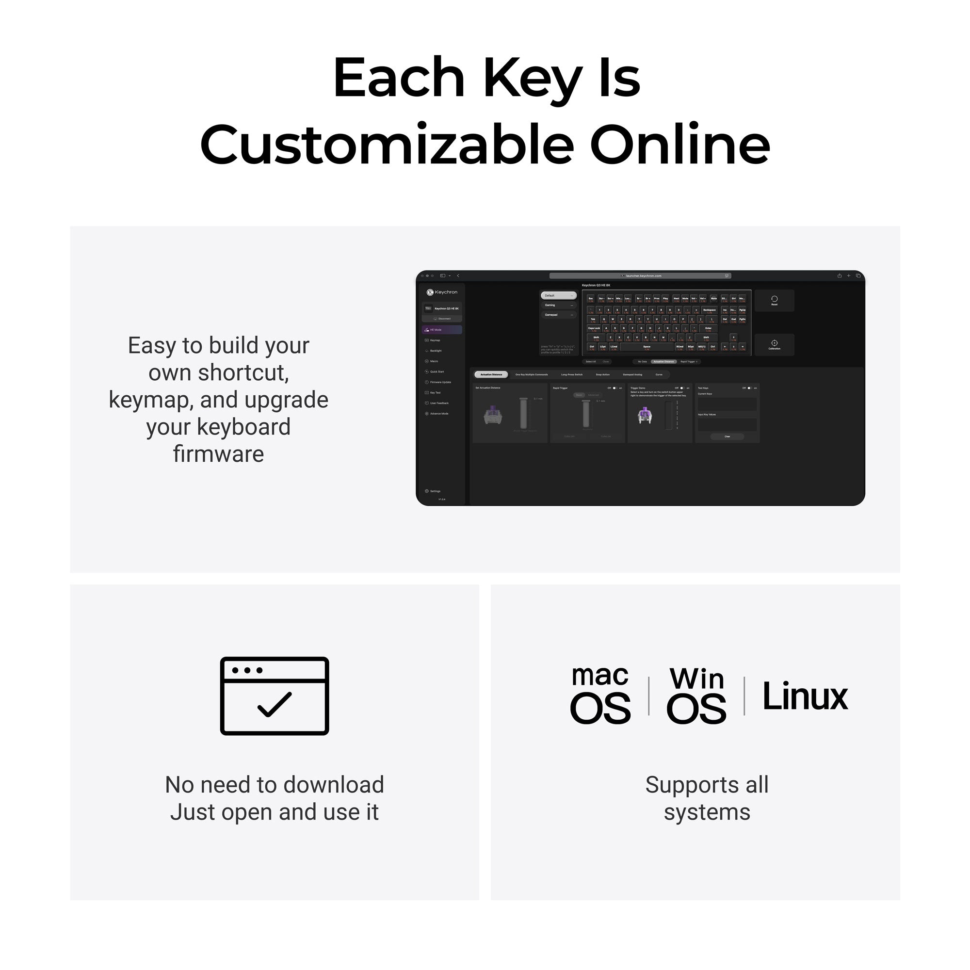 Keychron Q3 HE 8K Magnetic Switch Keyboard